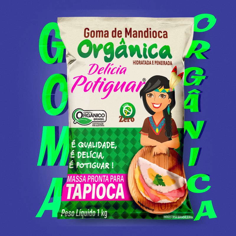 Goma de Mandioca Orgânica 